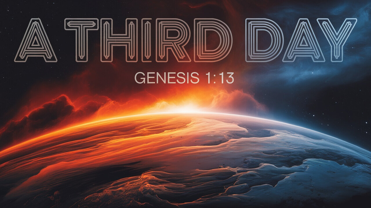 Genesis 1:9-12. A Third Day