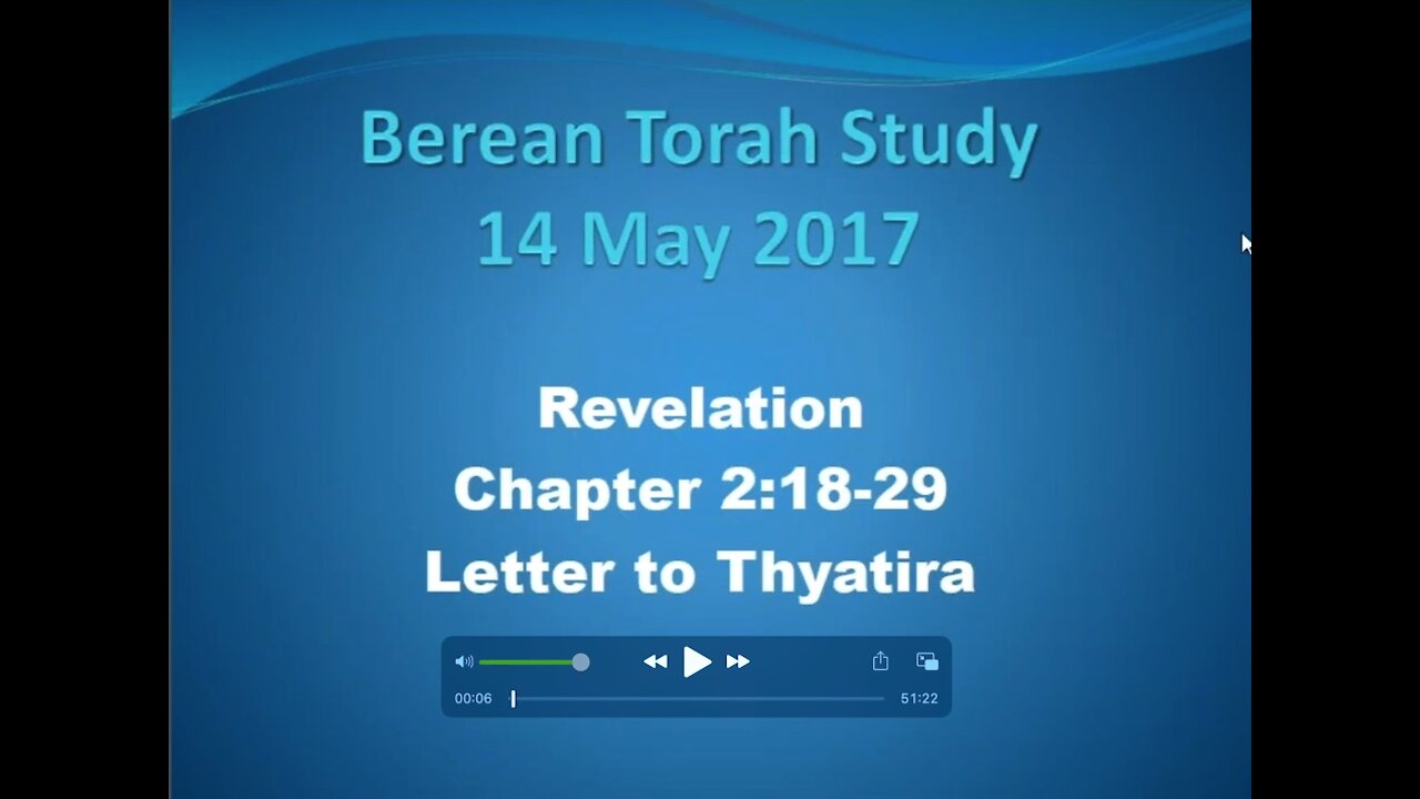 A Message for Thyatira Rev 2 18-29