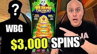 GOING CRAZY BUYING MAX BET BONUSES FOR $3,000 A SPIN W/ WBG! @VegasMatt