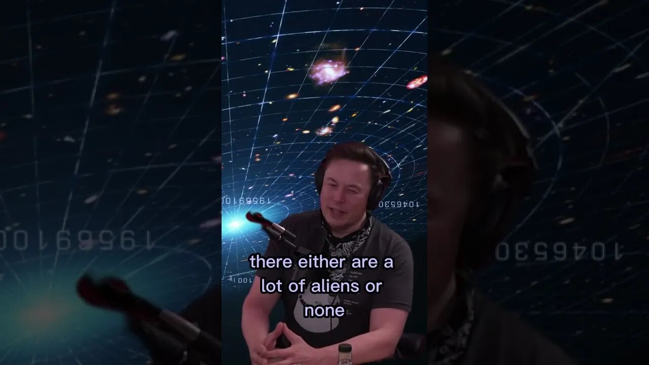 What is the great filter? Are there Aliens? Answered by Elon Musk with Joe Rogan #shorts