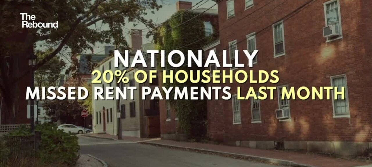 20% of households nationwide missed rent payments last month