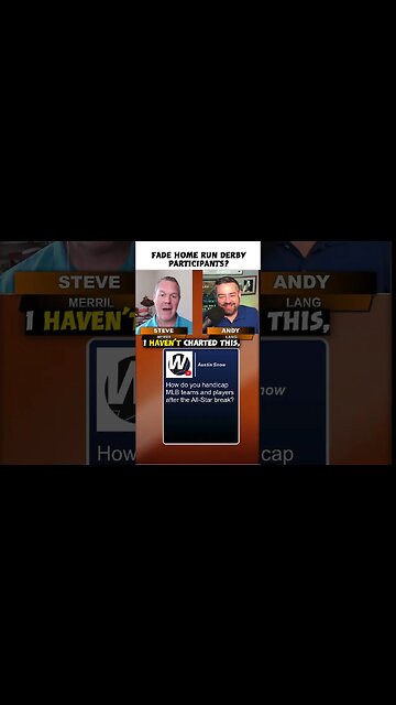 ⚾️ TODAY'S MLB BETTING TIPS | Fade Home Run Derby Participants Right After All-Star Break | June 14