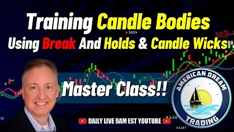 Candlestick Training - Mastering Candle Bodies, Break and Holds, & Candle Wicks