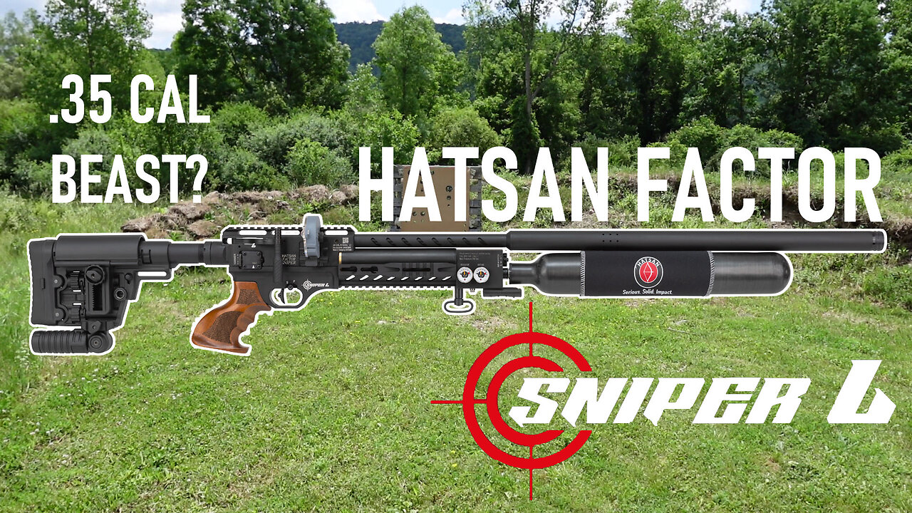 Hatsan Factor Sniper Long 35 Cal: Unboxing and Chronograph Review