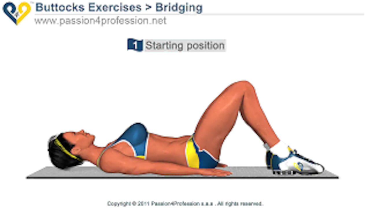 BEST Tone Buttocks exercise - Reduce buttocks and thighs with exercise