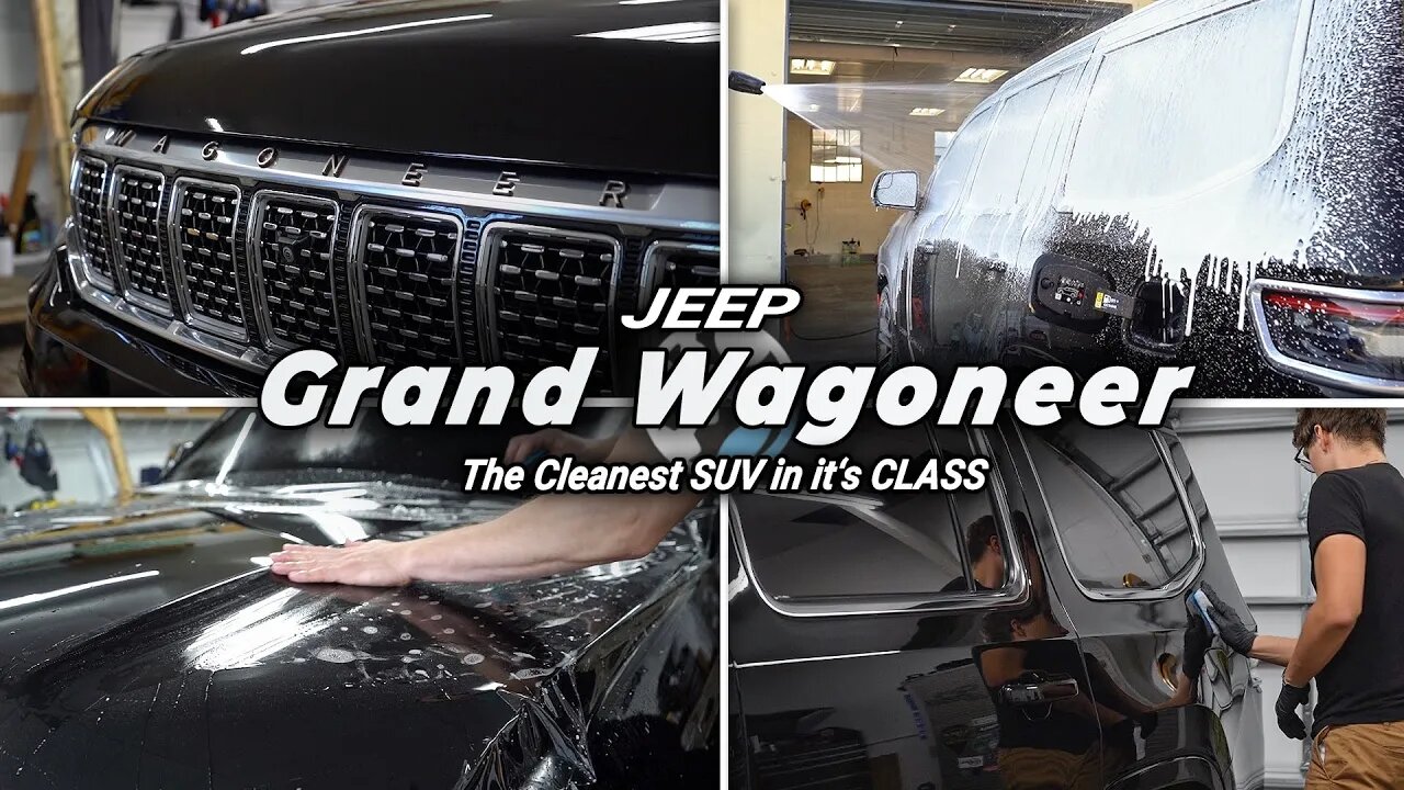 Jeep Grand Wagoneer Gets PPF & Ceramic Coated! | THE Best SUV in it's CLASS