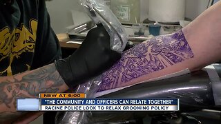 Racine Police test relaxed rules on facial hair and tattoos to help with recruitment