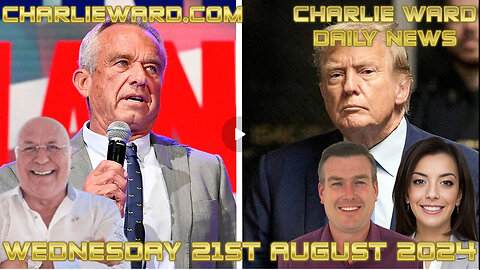 CHARLIE WARD DAILY NEWS WITH PAUL BROOKER WEDNESDAY 21ST OF AUGUST