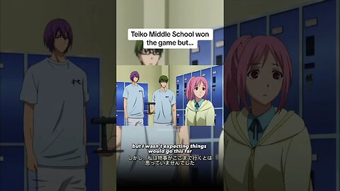 Teiko Middle School won the game but… 😔 #anime #kurokonobasket #fyp