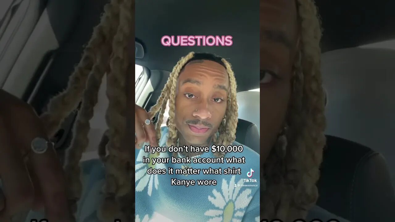 What does Kanye West’s shirt matter if you’re broke?