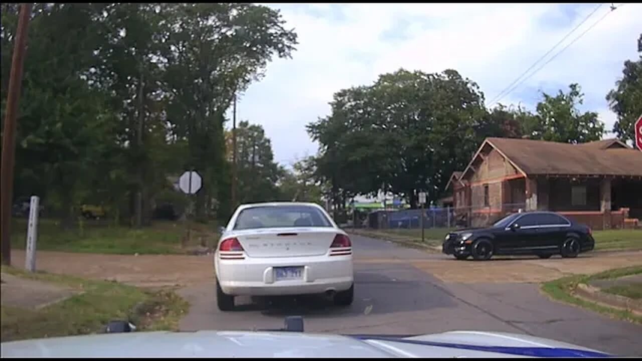 Arkansas State Trooper Means Chases Dodge Stratus On S Olive St 09/11/23