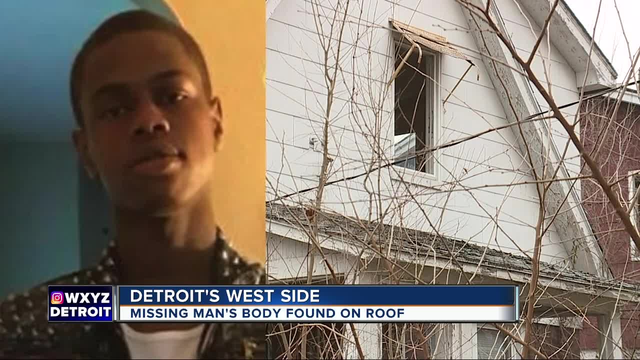 Missing man's body found on roof of his house