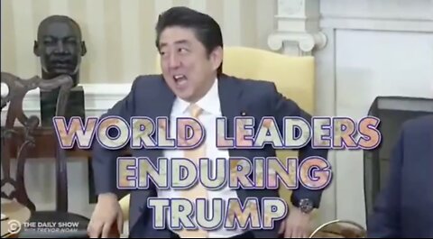WORLD LEADERS ENDURING TRUMP
