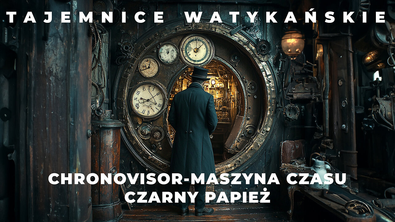 TAJEMNICE WATYKAŃSKIE | CHRONOVISOR-MASZYNA CZASU, CZARNY PAPIEŻ | POLSKI LEKTOR