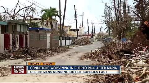 Conditions worsening in Puerto Rico after Maria