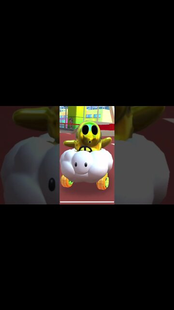 Mario Kart Tour - Cloud 9 Kart Gameplay (2nd Anniversary Tour Tier Shop Reward)