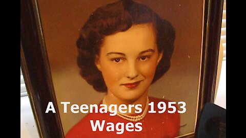 TEENAGERS WAGE IN 1953