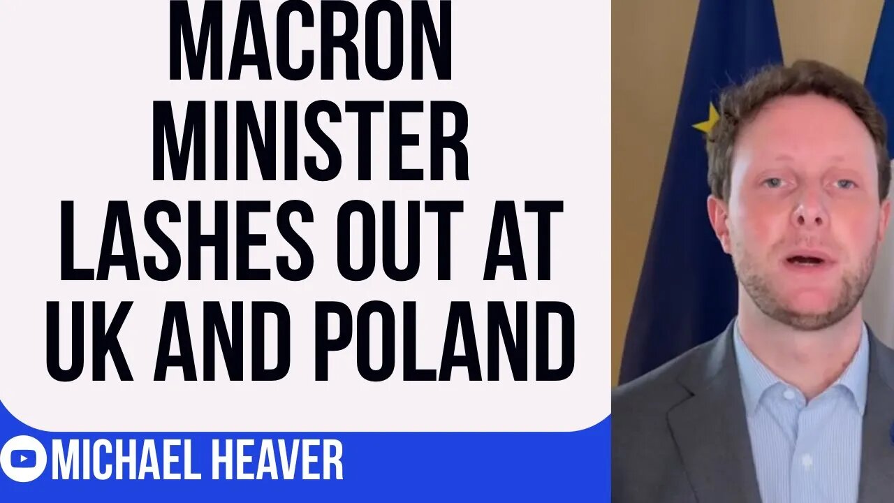 Rattled Macron Minister In Brexit & Polexit PANIC