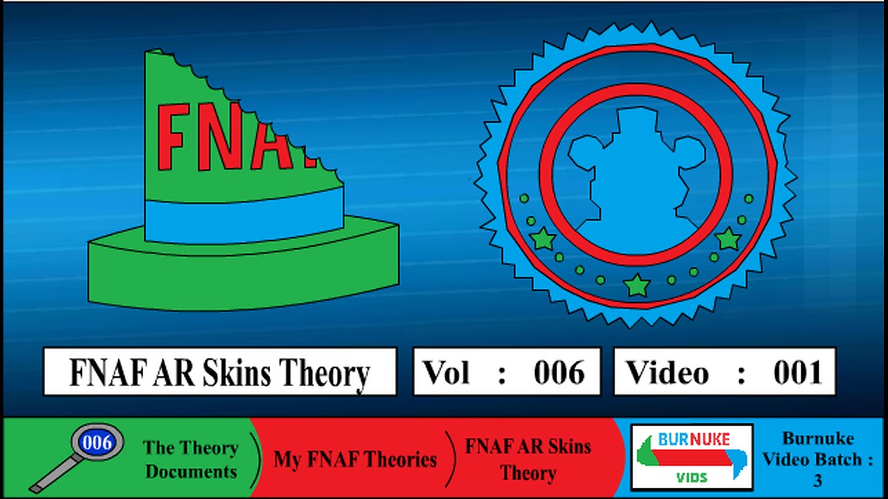 FNAF AR Skin Theory The Theory Docs Vol 6 Video 1