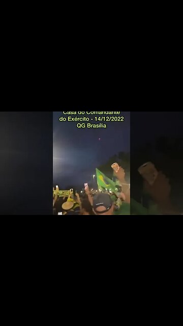 manifestação em frente a casa do general freire brasilia #shorts