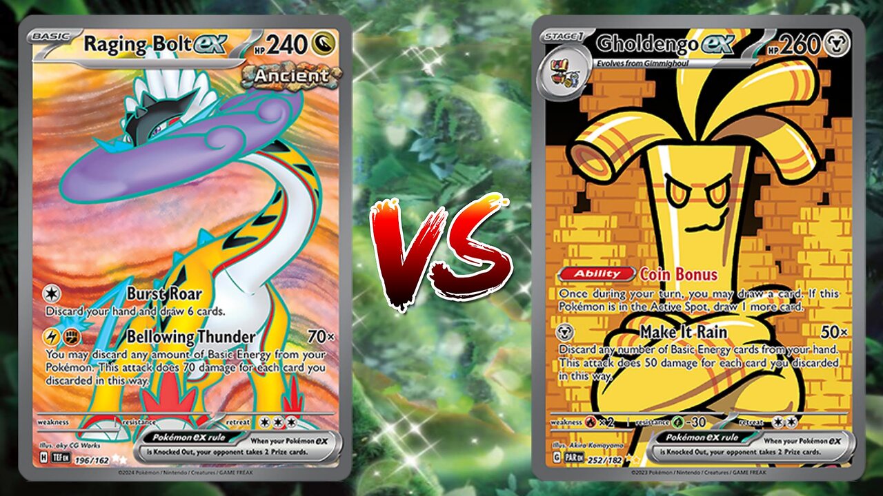 Pokemon TCG Live Raging Bolt Claydol VS Gholdengo EX Hisuian Basculegion!!