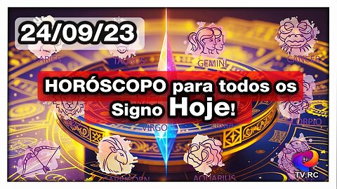 HORÓSCOPO DO DIA - DOMINGO 24 DE SETEMBRO | 𝑫𝒊𝒓𝒄𝒆 𝑨𝒍𝒗𝒆𝒔