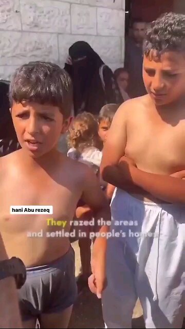 CHILDREN STRIPPED DOWN BY ISRAELI SOLDIERS. WAKE UP
