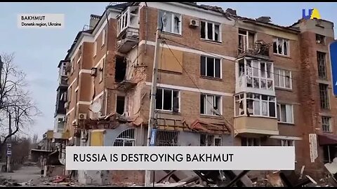 Russia is destroying Bakhmut