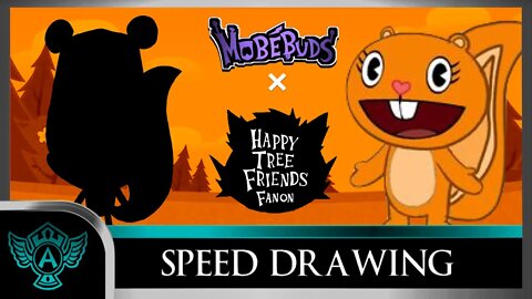 Speed Drawing: Happy Tree Friends Fanon - Bravy | Mobebuds Style