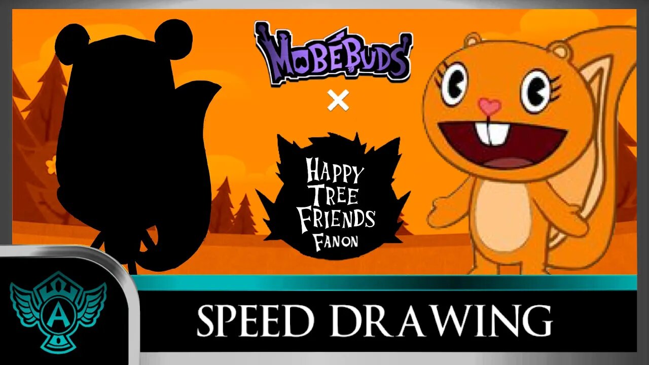 Speed Drawing: Happy Tree Friends Fanon - Bravy | Mobebuds Style