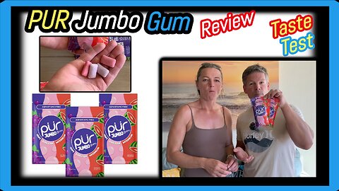 PUR Xylitol Jumbo Chewing Gum Review With Taste Tests