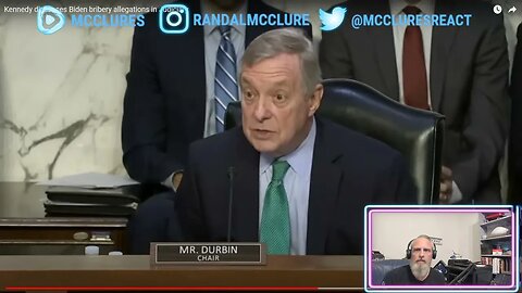 Senator Kennedy Discussing Biden Bribery Allegations During Judiciary Hearing