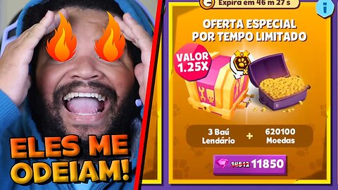 ESSE JOGO ME ODEIA NÃO É POSSIVÉL TIRARAM A PROMOÇÃO NA HORA BOA ZOOBA