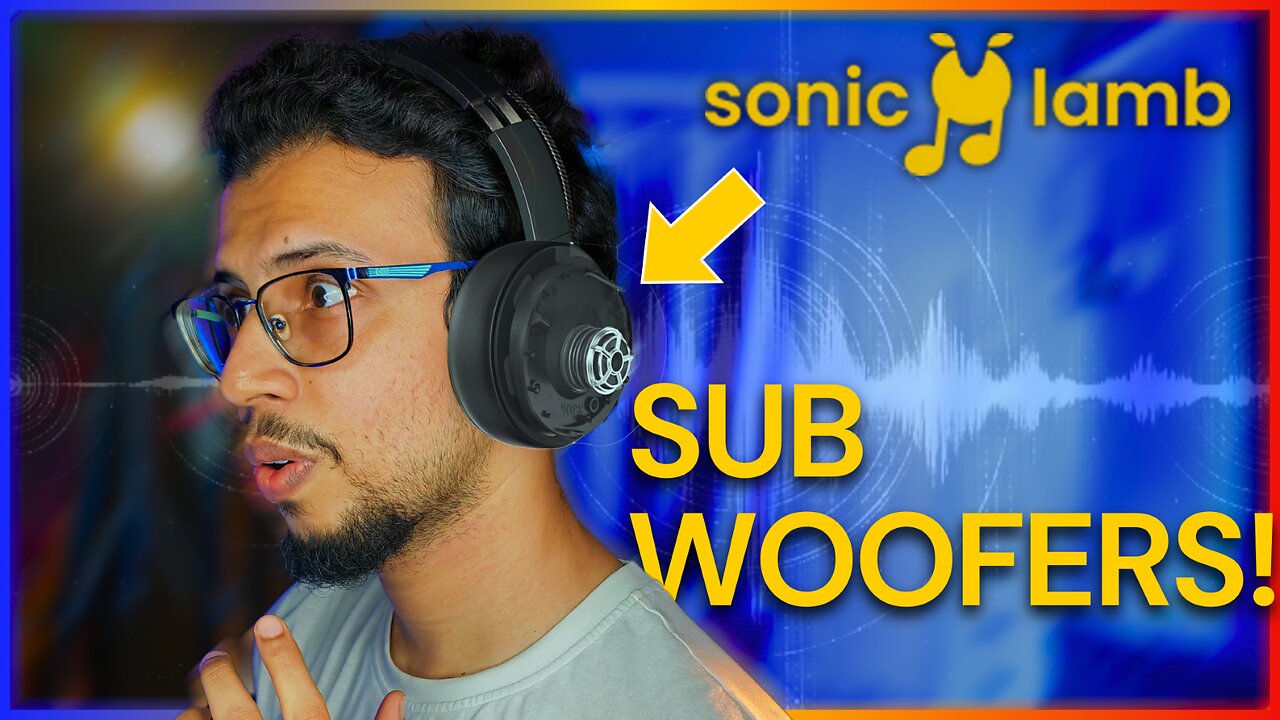 Unboxing Sonic Lamb Headphone with REAL Subwoofers