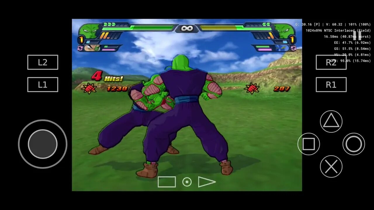 AetherSX2 | Dragon Ball Z: Budokai Tenkaichi 3 | Snapdragon 855 | 2x 1024x896 | 2023