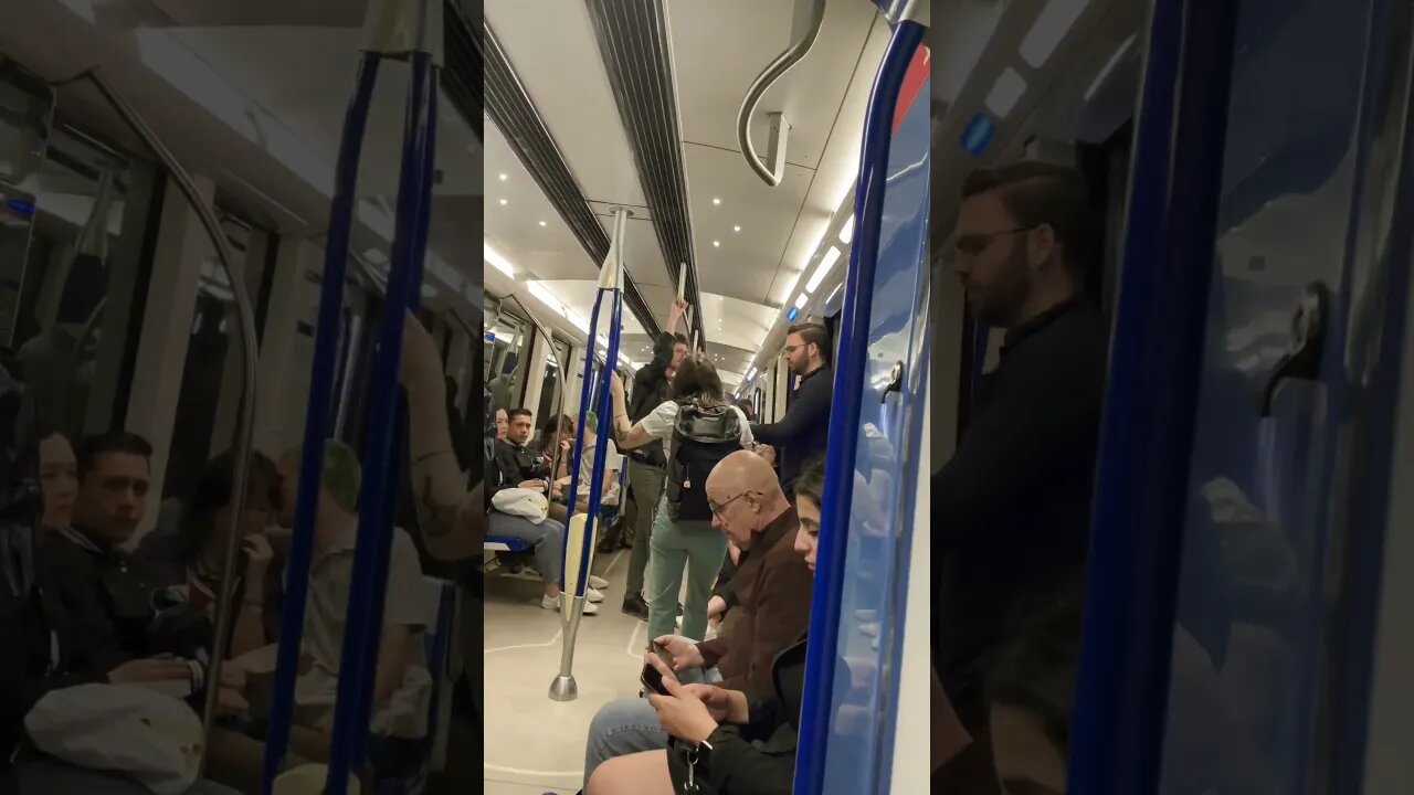 Super clean inside Montréal Métro