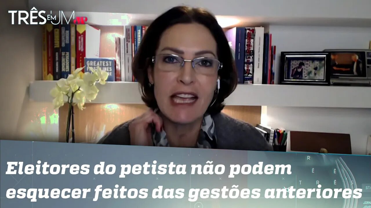 Cristina Graeml: Qualquer coisa sobre passado de Lula e do PT vale ser lembrada no debate da Globo