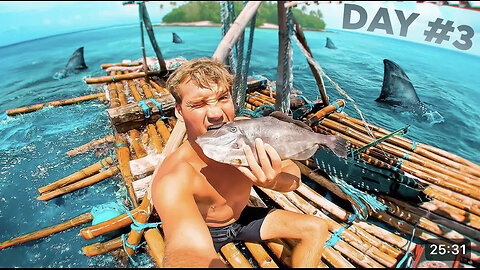 3 Days Alone Eating ONLY What I CATCH