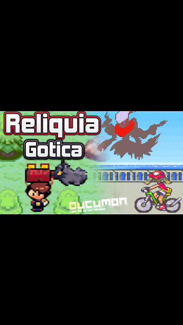 Pokemon Reliquia Gotica - Complete Italian Hack ROM has new Story, new Region, new Characters, etc..