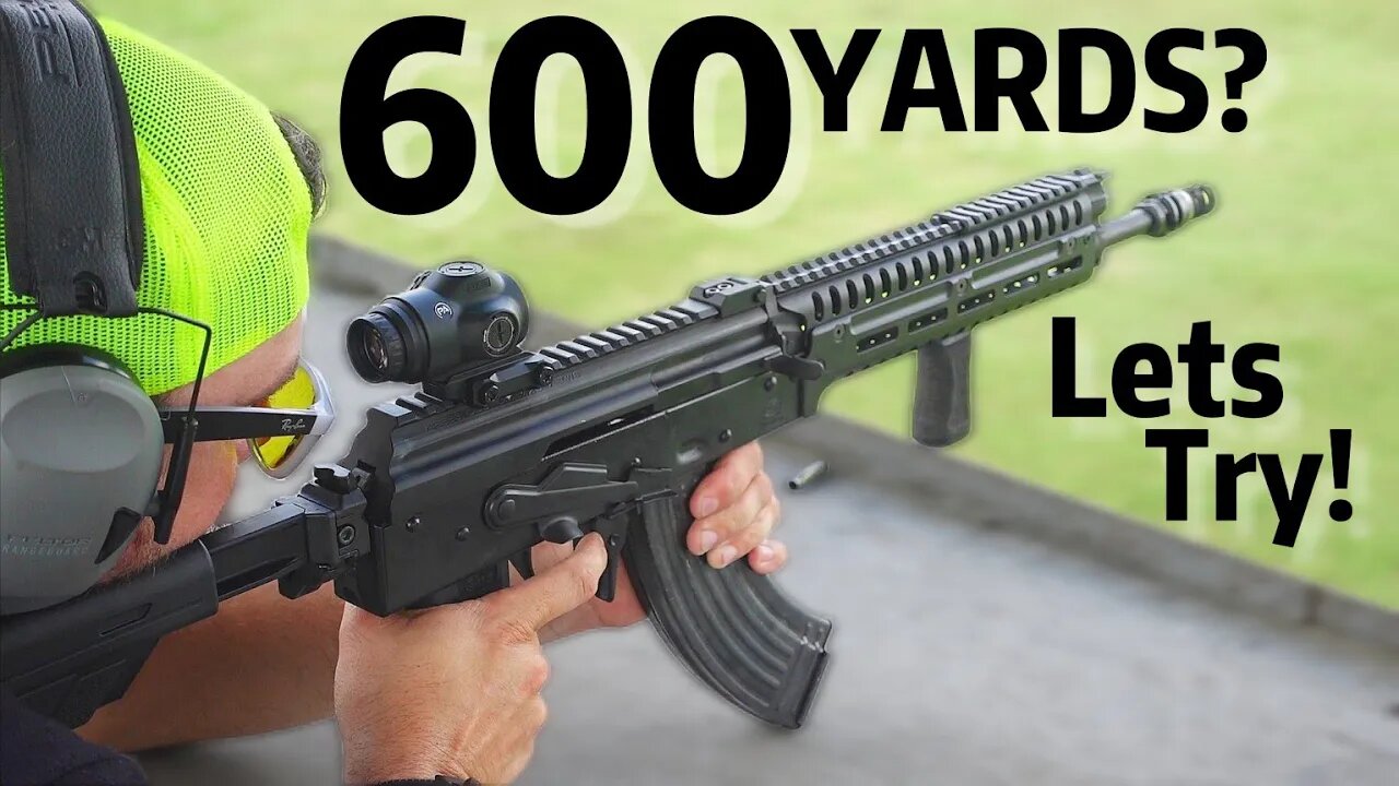 Krebs M23 AK: 600 yard accuracy test & Suppressor shooting + Final thoughts.