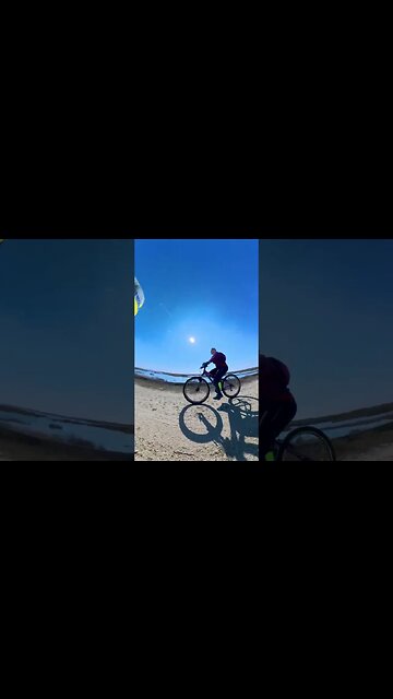 Spring Ride with INSTA360 X3 back mount | #shorts