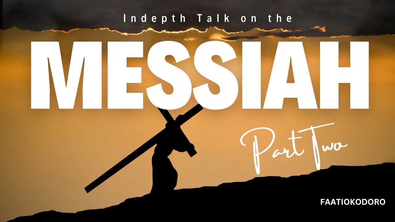 Indepth talk on the name of the Messiah