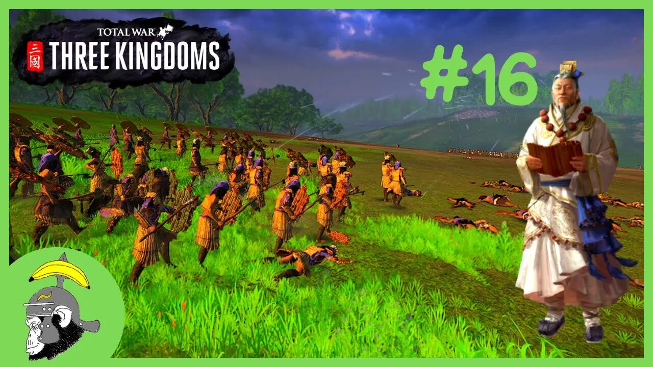 NA BASE DA PEDRADA !! : Total War Three Kingdoms Shi Xie | Gameplay PT-BR Parte 16