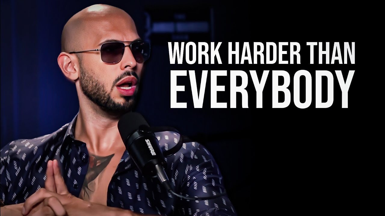 WORK HARDER - Motivational Speech by Andrew Tate