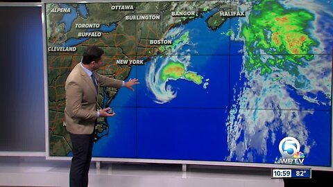 Subtropical Storm Melissa forms