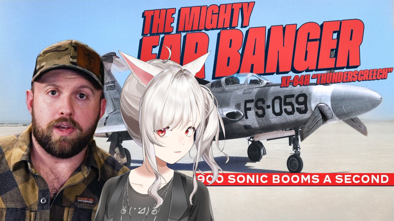900 Sonic Booms Per Second XF 84H Thunderscreech || The Fat Electrician react