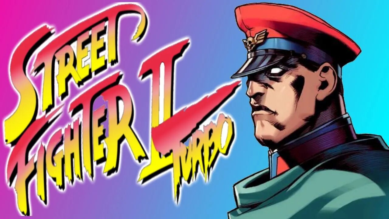 Let's Play Street Fighter II Turbo (SNES) #12 - M Bison Playthrough | Walkthrough | Falcopunch64