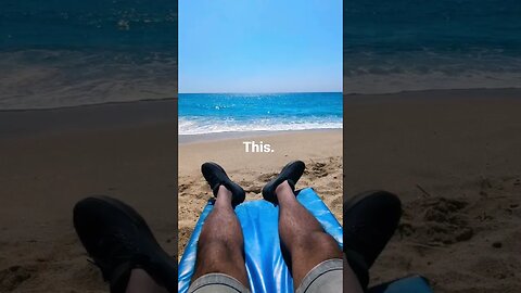 On the Beach in Turkey... watch the vlog on my channel