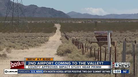 Second airport coming to the valley?