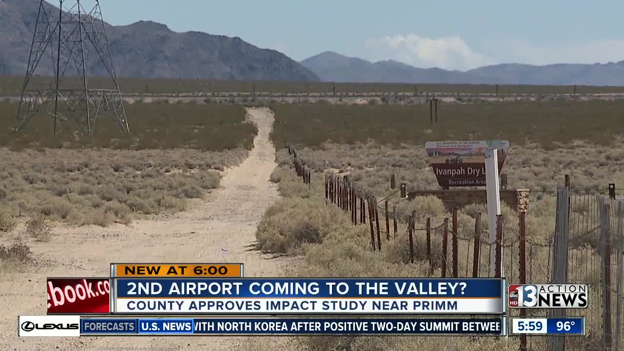 Second airport coming to the valley?